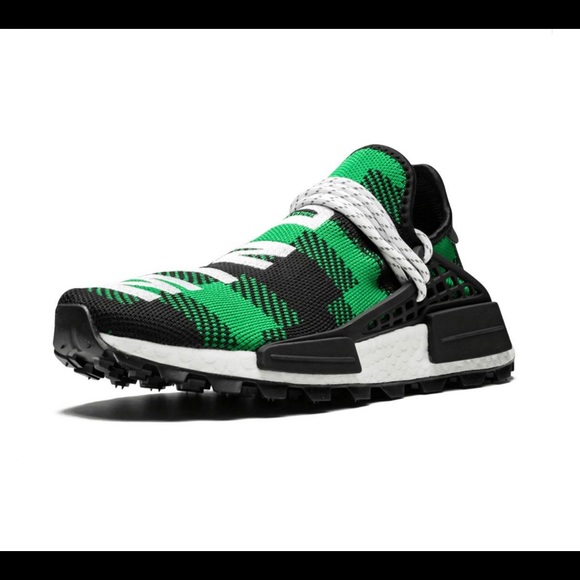 Adidas Pharrell Williams HU NMD BBC Green Plaid - Picture 6 of 7